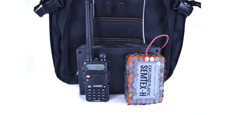 Backpack DTMF IED Training Aid