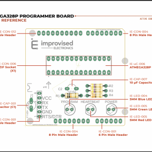 April 2021 Hand Entry Build Kit: Accelerometer 328p with LDR