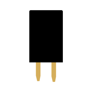 2 Pin Female Header