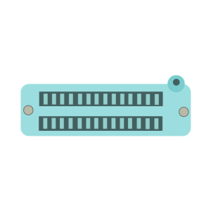28 Pin Zif Socket