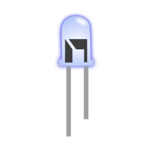 5MM Blue LED (Clear)