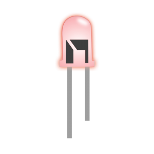 5MM Red LED (Clear)